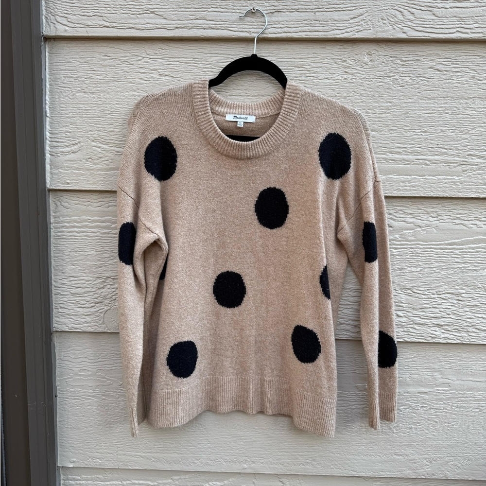 Madewell polka dot sweater